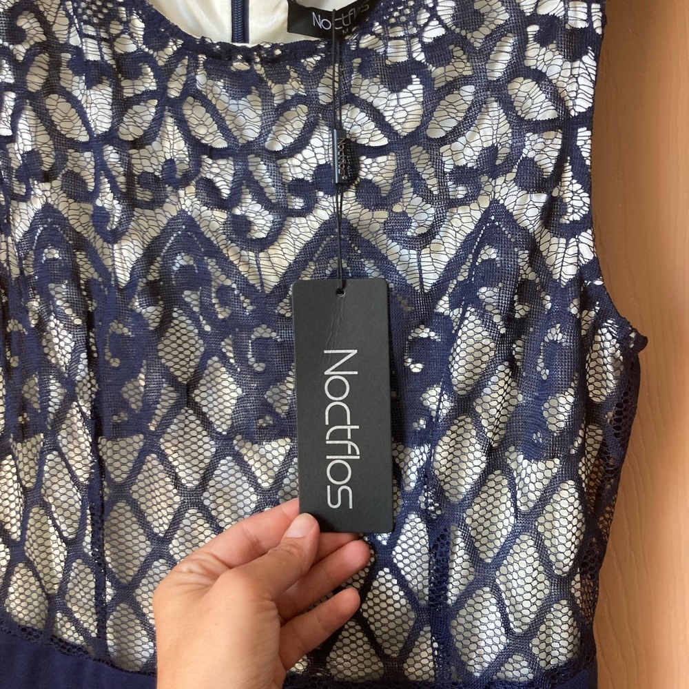 Navy Lace Dress